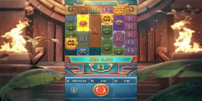 Slots game Treasures of Aztec: PGS sở hữu giao diện rất đặc biệt